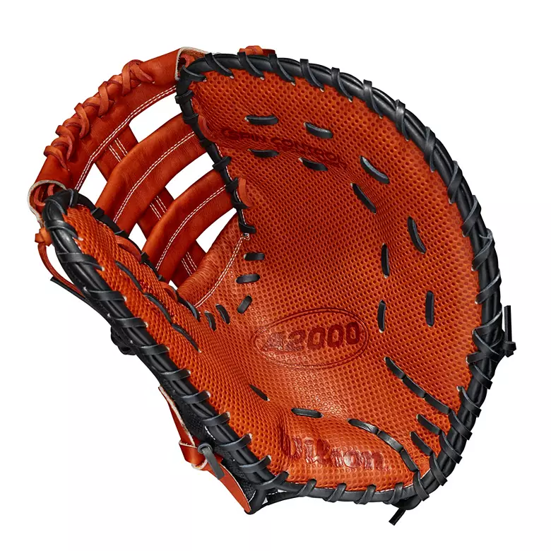 Wilson 12.5'' 1620 A2000 SuperSkin™ Series First Base Mitt w/ Spin Control™ - Image 9